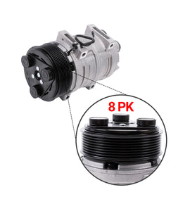 A/C Compressor 8PK 12V Z0006406A 435-56282 for Shuttle Bus Va Transair Carrier Systems