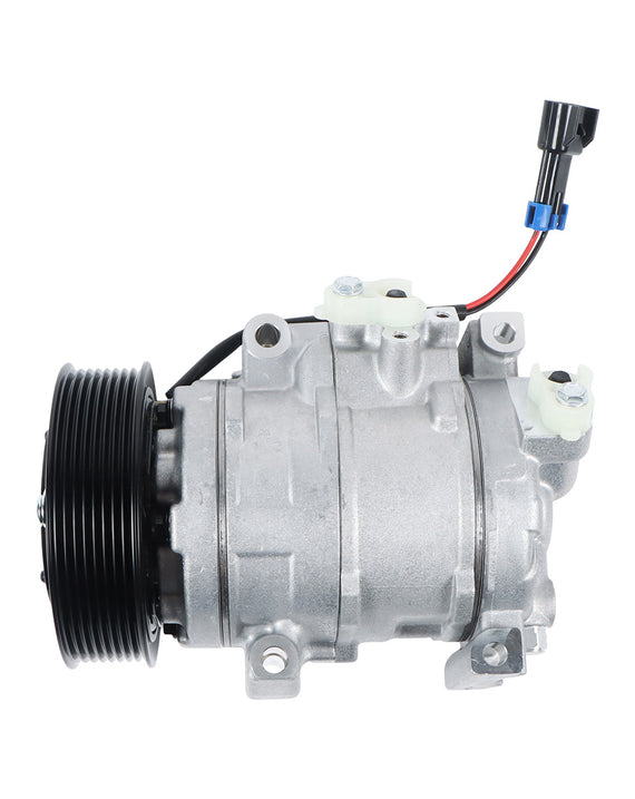 Compresseur A/C 8PK 24 V AT367640 AL232180 pour excavatrice John Deere E210LC E240LC