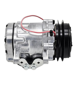 Compressor A/C KHR3536 4615804 22L-979-2200 22L-979-2211 para escavadeiras John Deere Komatsu Hitachi