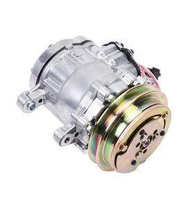 A/C Compressor KHR3536 4615804 22L-979-2200 22L-979-2211 for John Deere Komatsu Hitachi Excavators