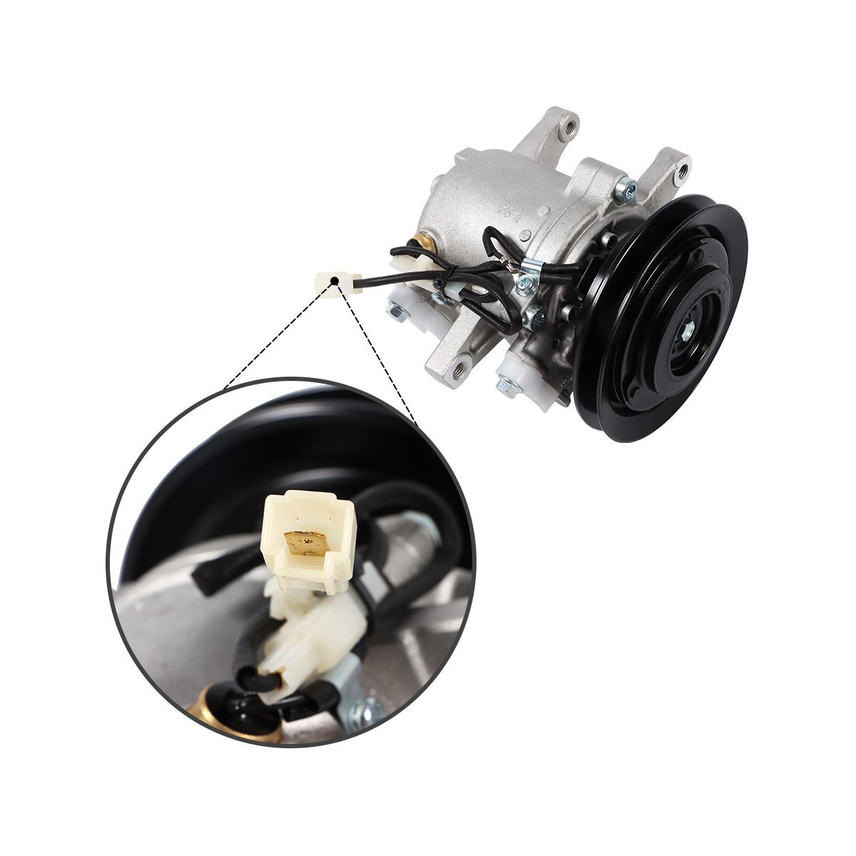A/C Compressor SVO7E 447260-5781 3C581-50060 for Kubota Tractor M108S M5040 - Plug Detail