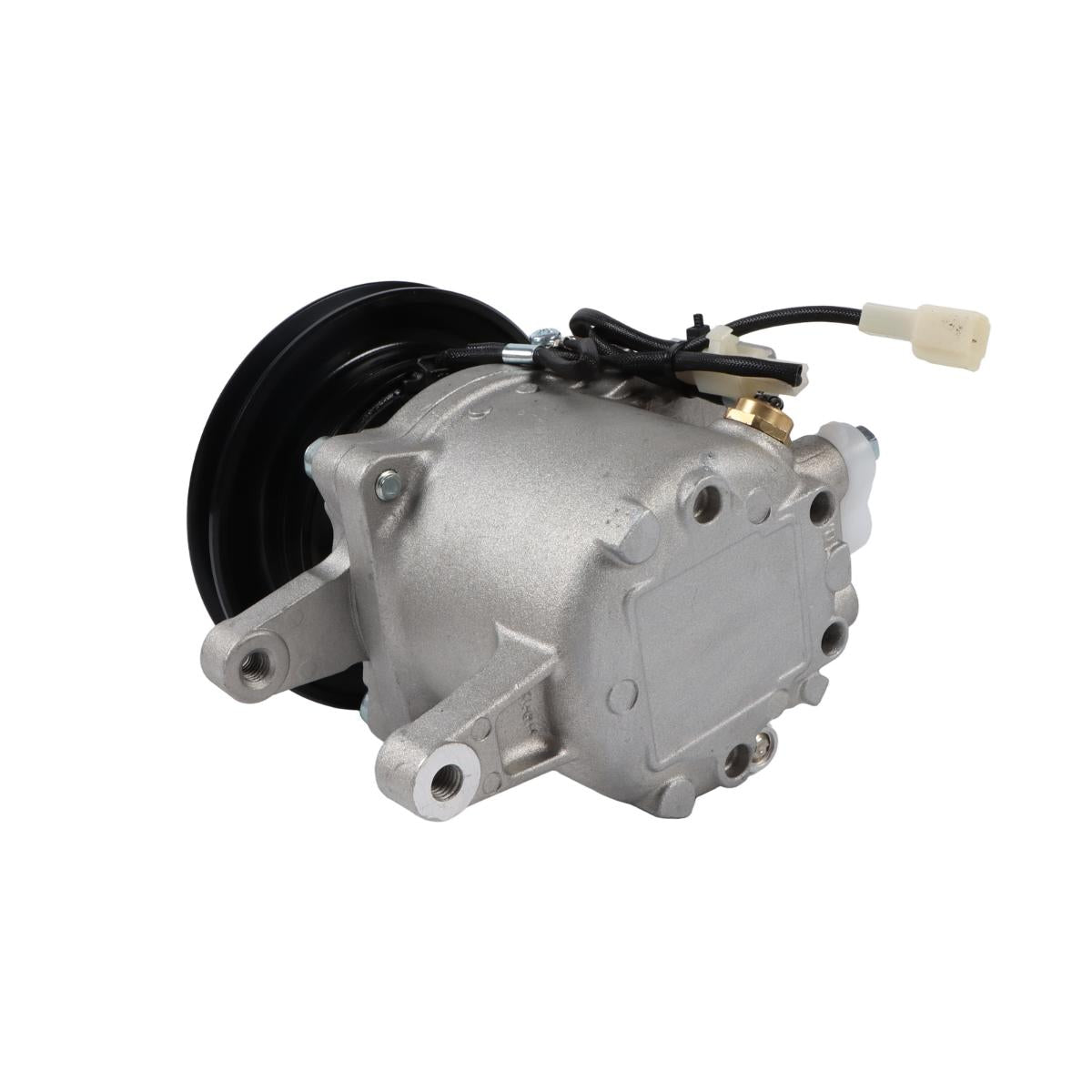 Side View of A/C Compressor SVO7E 447260-5781 3C581-50060 for Kubota Tractor M108S M5040