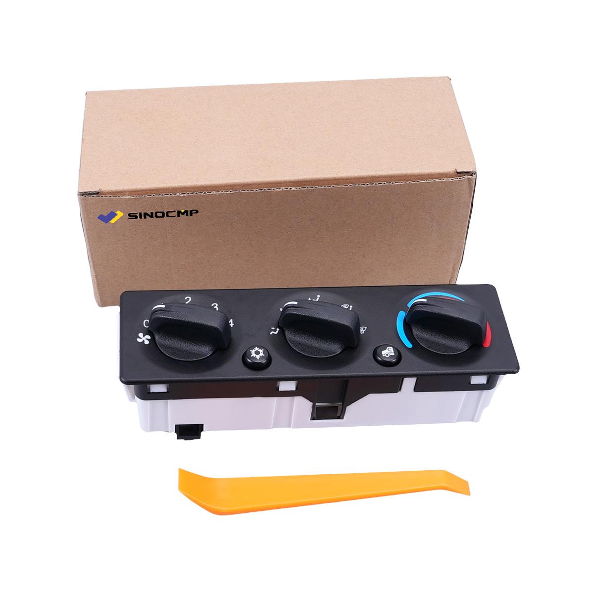 A/C Temperature Control Panel F21-1034-100 for Kenworth Paccar Truck T270 T370 2008-2020 - Sinocmp Package