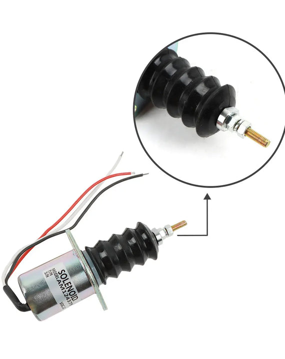 Électrovanne d'arrêt de carburant AM102863 12V, pour John Deere 675B 7775 575 4475 675 570 5575 F935 6675 955