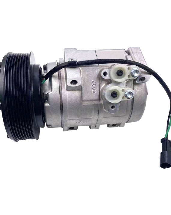 Compresseur de climatisation A/C 12V 17A-911-4810 pour Bulldozer Komatsu D65WX D85PX