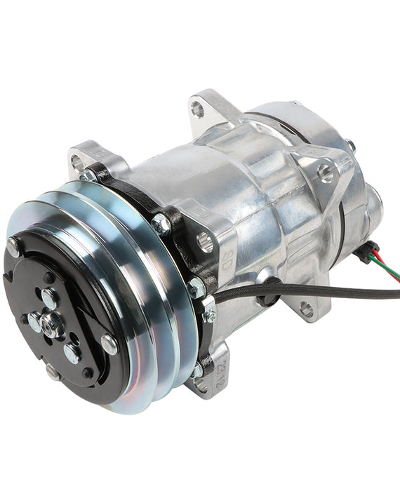 SD7H15 A/C Compressor 14649606 15082742 Para carregadores de escavadeiras Volvo