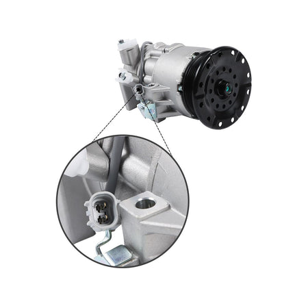 Air Conditioning Compressor 447220-9465 for Toyota Yaris SCION Xa Xb 1.5L- Plug Detail