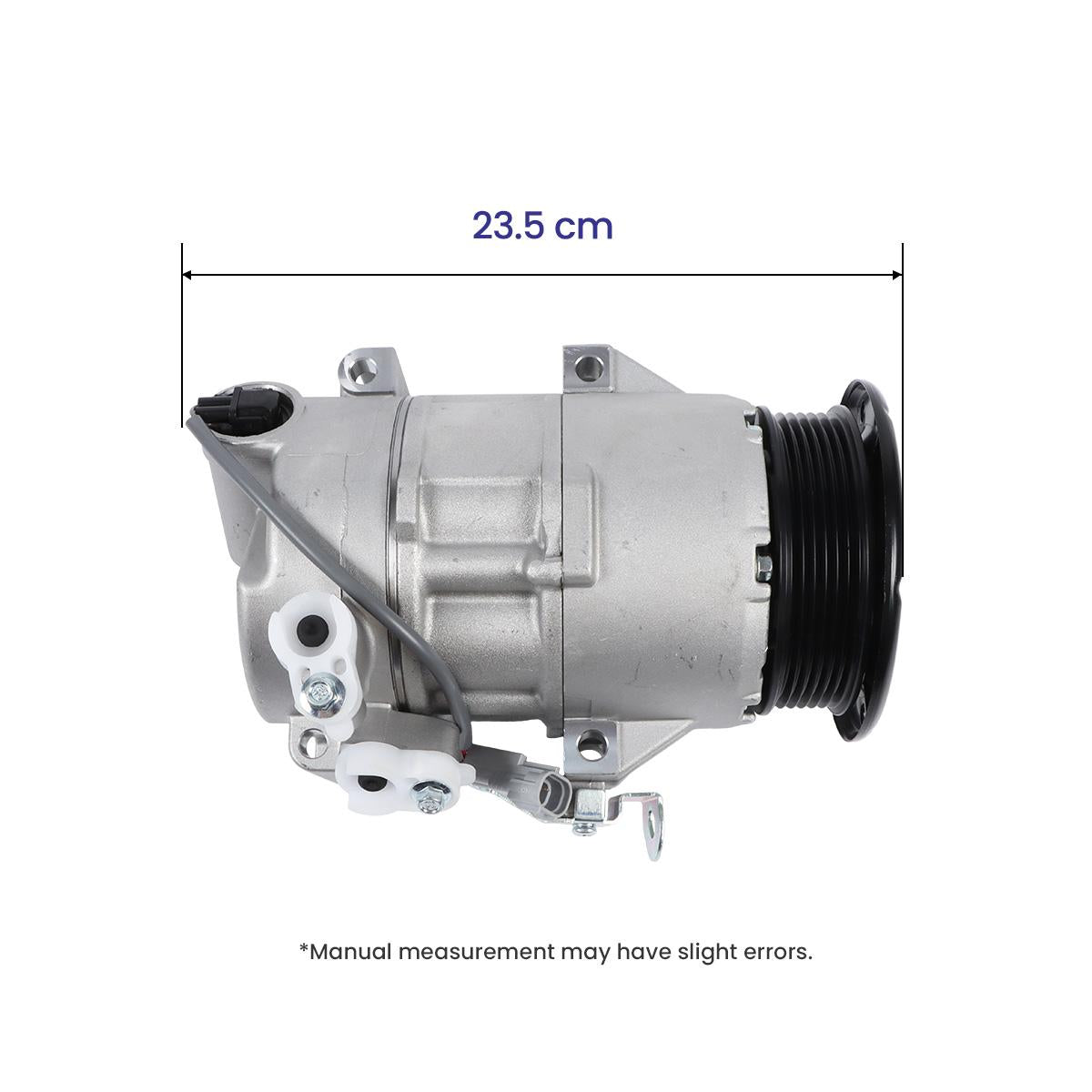 Air Conditioning Compressor 447220-9465 for Toyota Yaris SCION Xa Xb 1.5L - Dimension