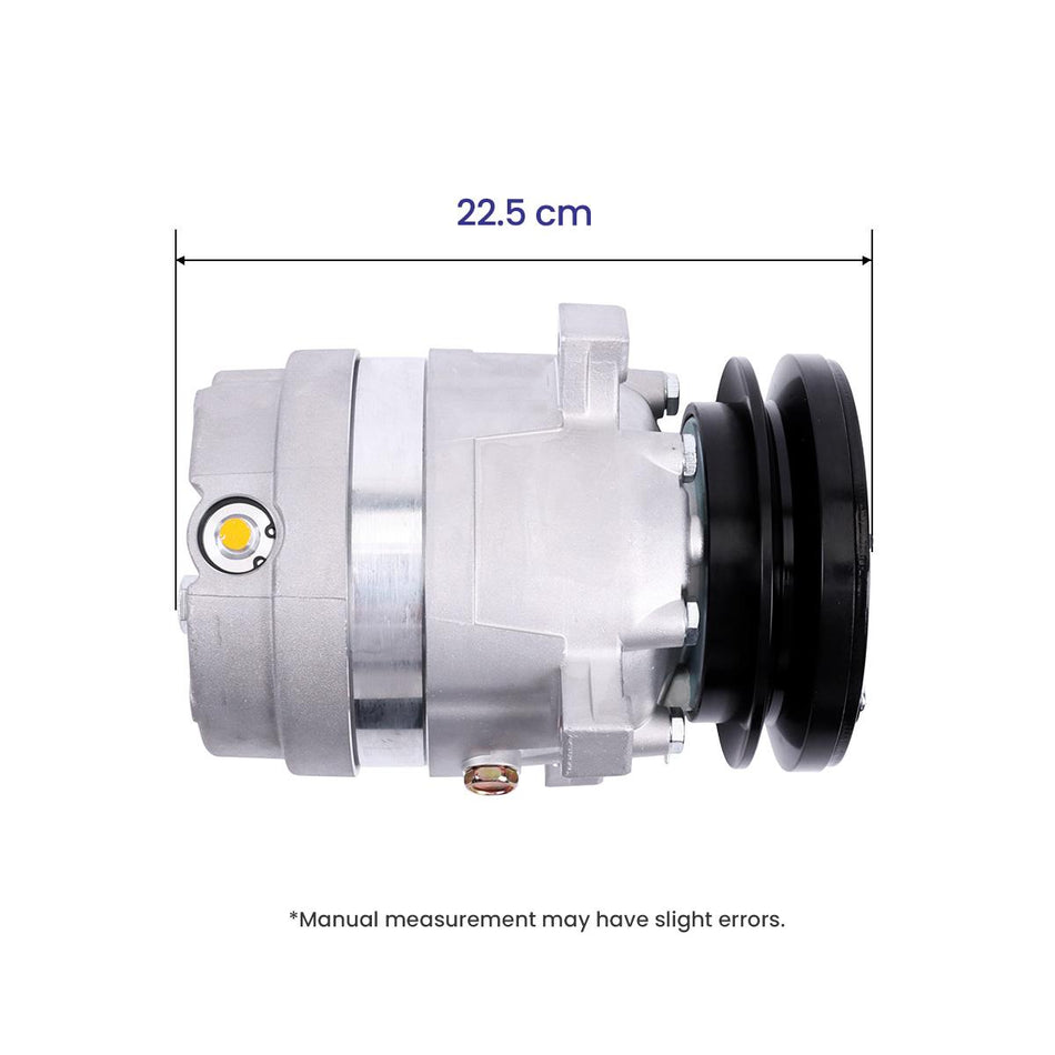 Air Conditioning Compressor 5110511 for Kioti DK45 DK55  Mahindra Tractors 2555 - Dimension