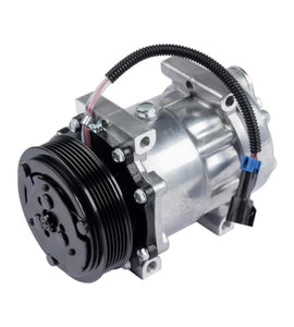 A/C Air Conditioning Compressor F69-1015-111 12V 6PK for Kenworth Truck T680 T700 T800