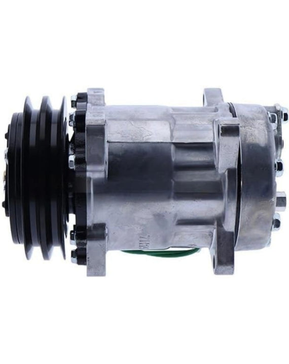 Compresseur de climatisation A/C VOE15082744 12V 2PK pour chargeuse-pelleteuse Volvo BL60B BL61B