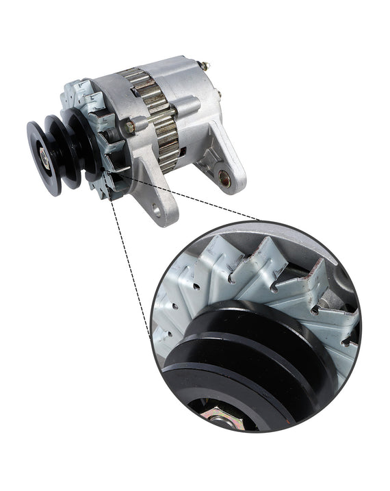 Alternateur 1-81200-440-2 pour moteur Isuzu 6BD1 6D34 Hitachi EX200-2 EX200-3, pelle