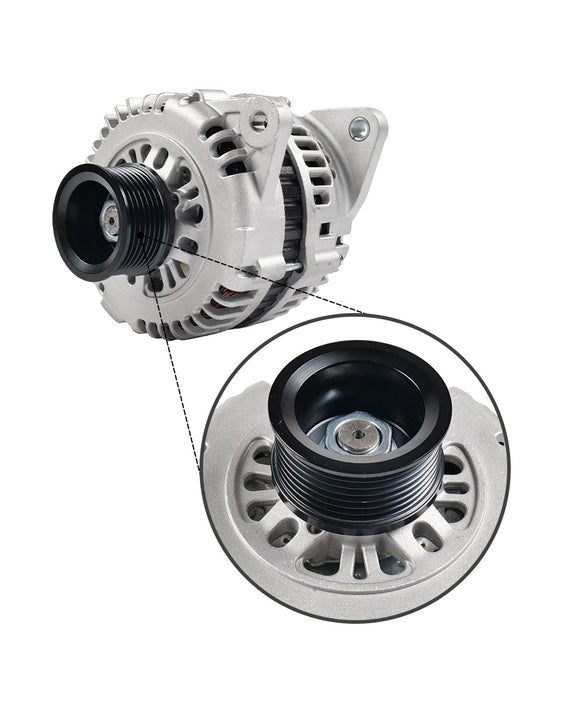 Alternateur 8-98076-260-0 8-98076-260-2 LR1110-735 8973697140 12V 110A 7 rainures pour moteur Isuzu 4HK1 4BD1, 1 pièce