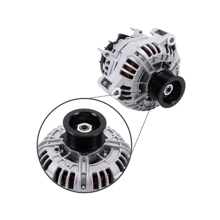 Alternateur 12V 200A RE210793 RE555751 SE501834 pour tracteur John Deere 7630 7730 7830 - Détail