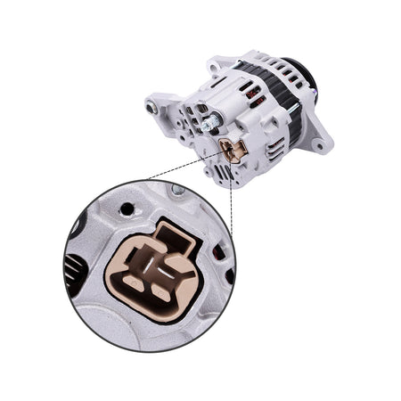 Alternator 12V 40A A7T03277A for Mitsubishi Forklift Hyster Forklift - Plug Detail