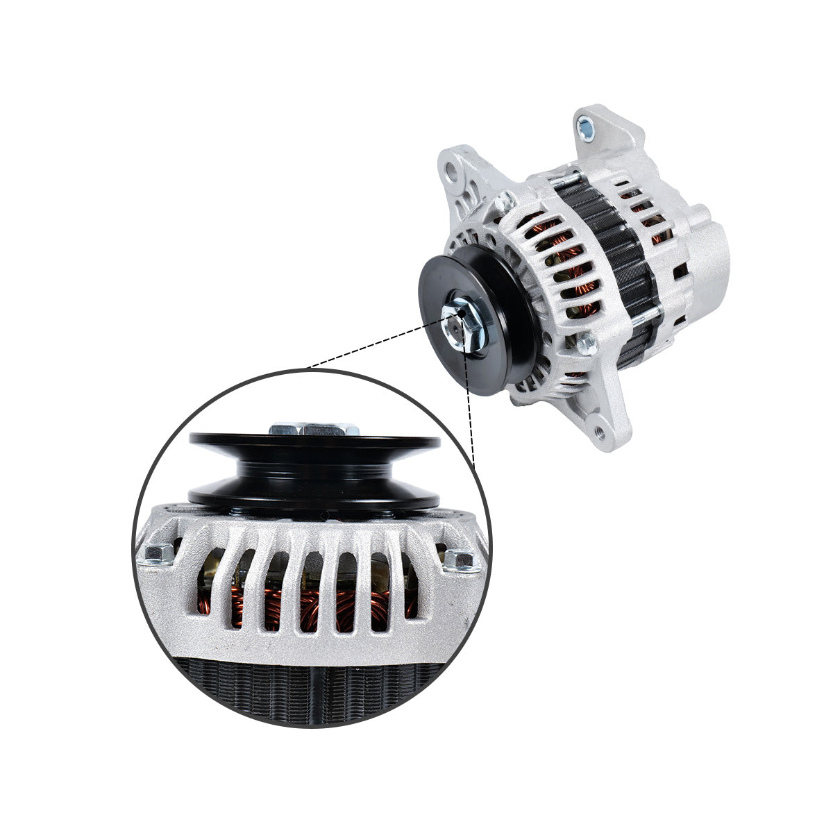 Alternator 12V 50A 23100-FU410 23100-FF110 for Nissan Forklift - Sinocmp
