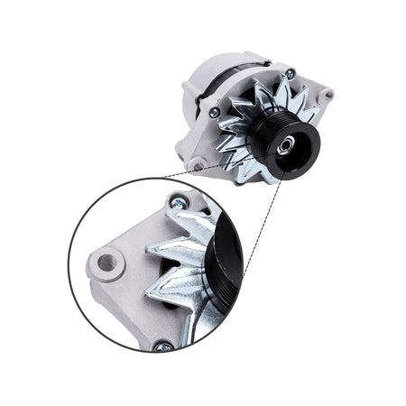 Alternator 12V 55A 3936680 26021253 for Cummins Engine 6BT 6BT5.9 - Detail