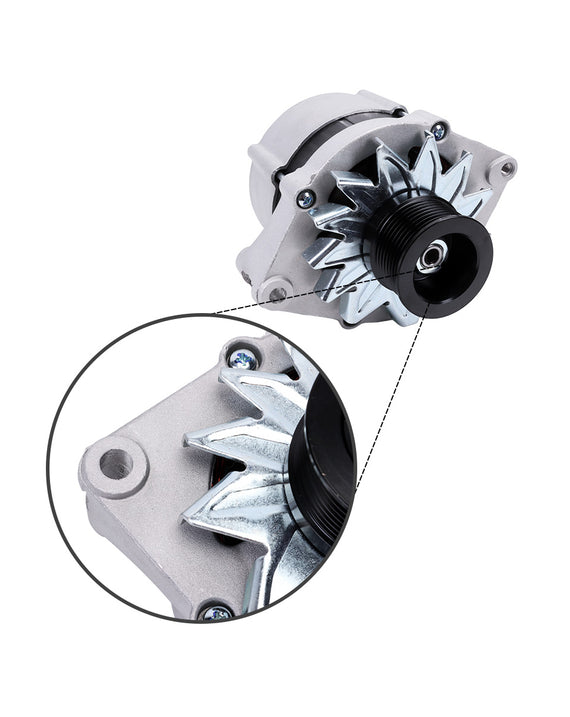 Alternateur 3936680 26021253 12V 55A 8 rainures, 1 pièce, adapté au moteur Cummins 6BT 6BT5.9