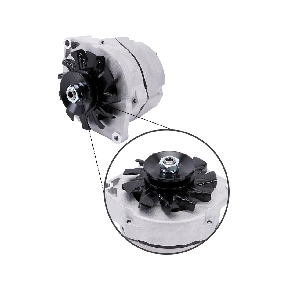 Alternador 1358911 12V 100A para carretilla elevadora Hyster S50XM S120XL H100XL H50XM H65XM - Sinocmp