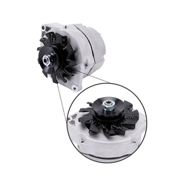 Alternador 1358911 12V 100A para carretilla elevadora Hyster S50XM S120XL H100XL H50XM H65XM