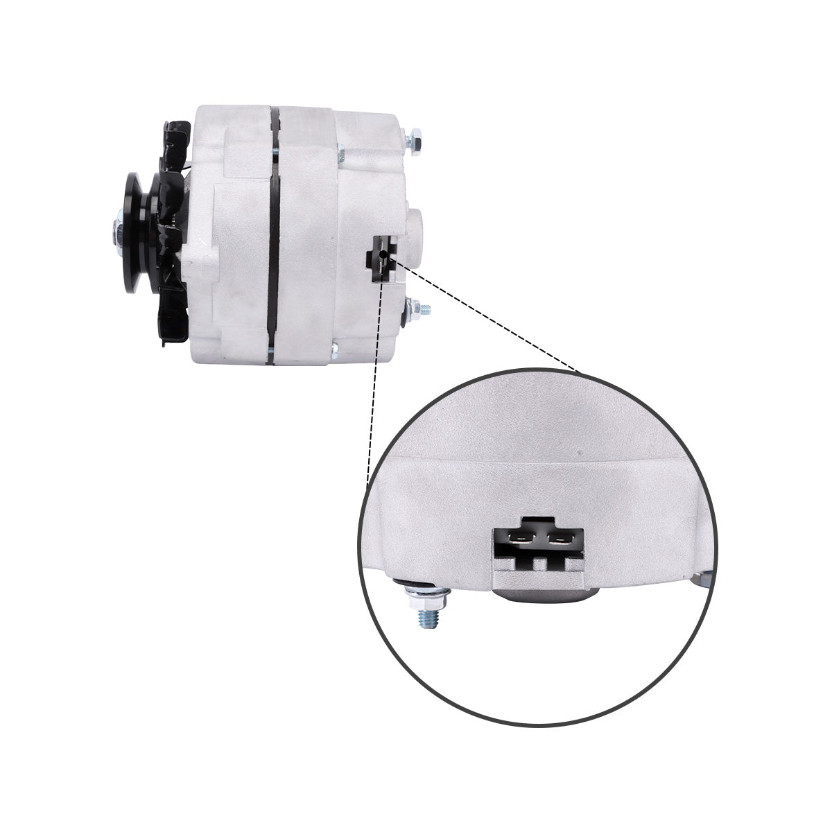 Lichtmaschine 1358911 12V 100A für Hyster Gabelstapler S50XM S120XL H100XL H50XM H65XM - Detail