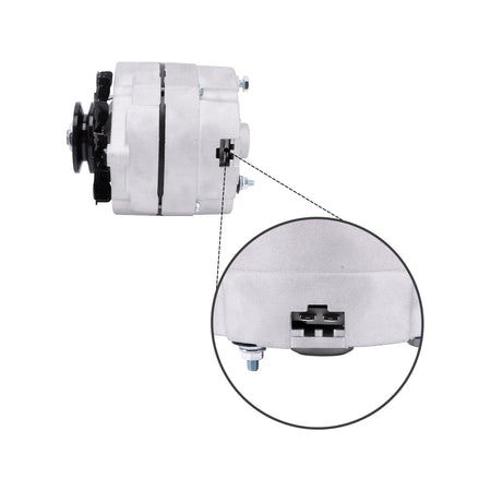 Lichtmaschine 1358911 12V 100A für Hyster Gabelstapler S50XM S120XL H100XL H50XM H65XM - Detail