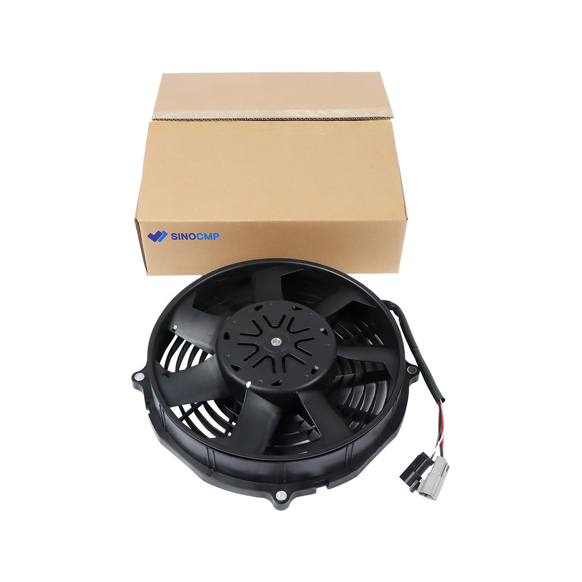 Axial Fan Assembly 510-8095 for Caterpillar CAT Excavator 320GC 323GC - Sinocmp Package