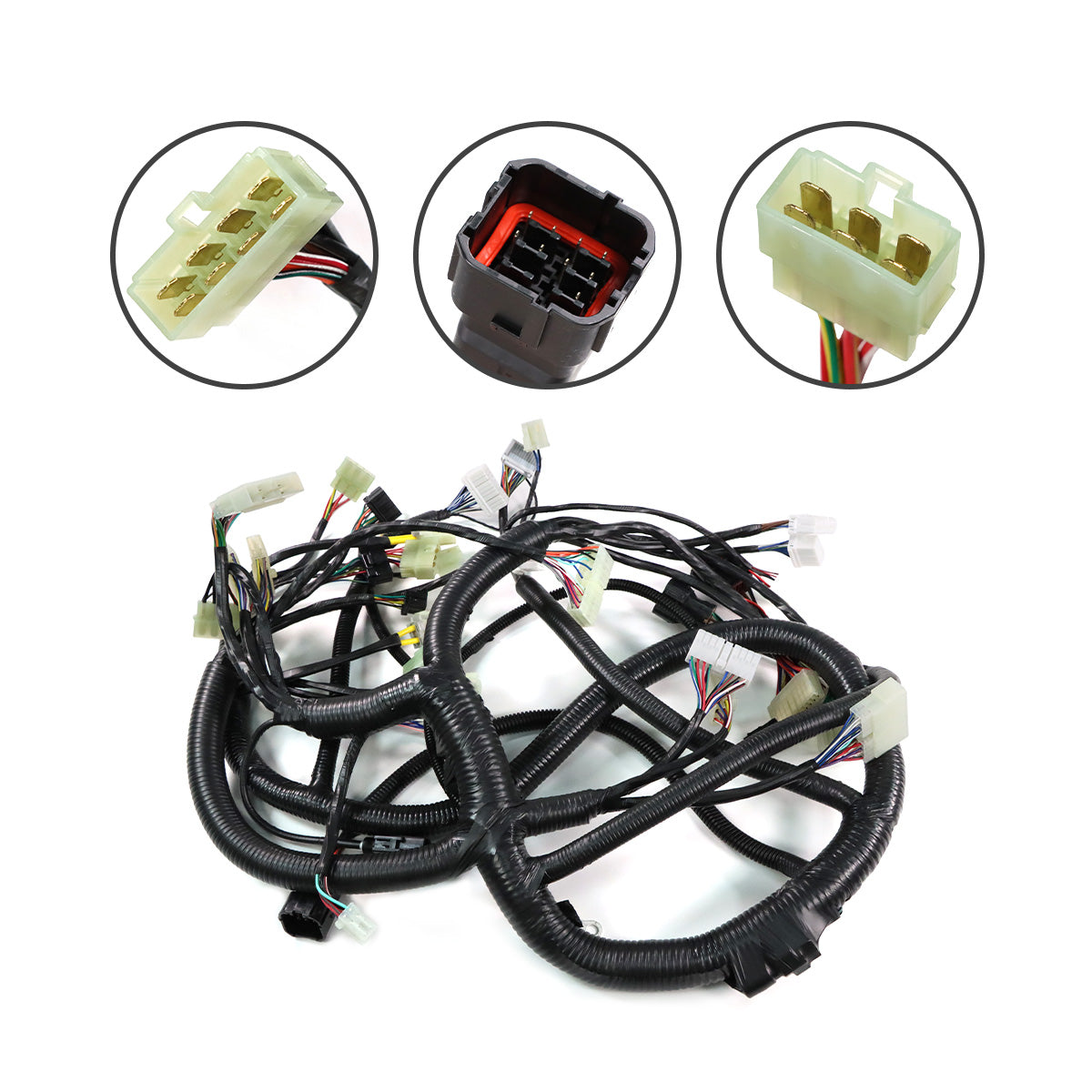 Cab Main Wiring Harness 530-00411 for Doosan Daewoo DX340 Excavator