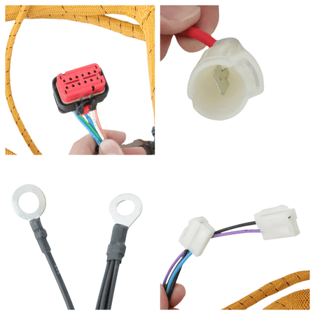 Arnés de cableado del chasis 433-3986 4333986 para excavadora Caterpillar CAT 336D2 E336D2 - Sinocmp