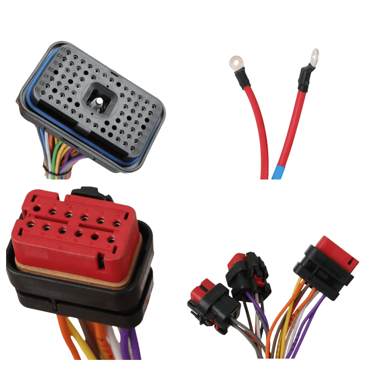 Arnés de cableado del chasis 499-3921 4993921 para excavadora Caterpillar CAT 330D2 - Detalle del enchufe