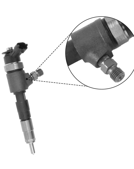 Inyector de combustible de riel común 0445110340 0445110739 para Citroen Fiat Ford Bosch Peugeot 1.6 TDCI Scudo 2012-2016