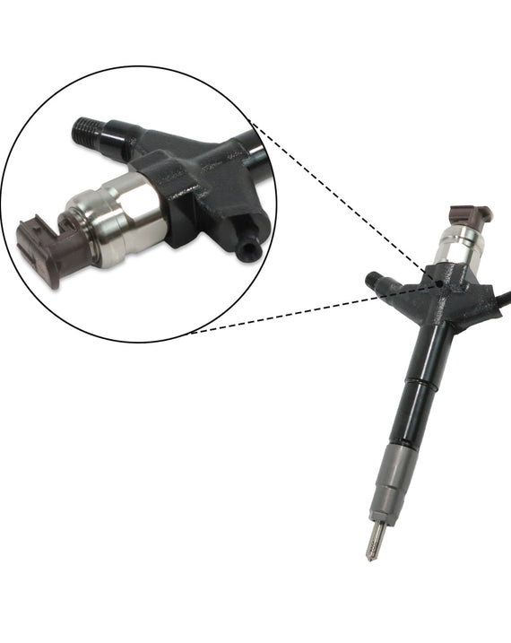 Injecteur de carburant de rail commun 295050-1060 166003xn0a pour Denso Nissan YD25 Moteur Navara Pathfinder np300 2,5 D