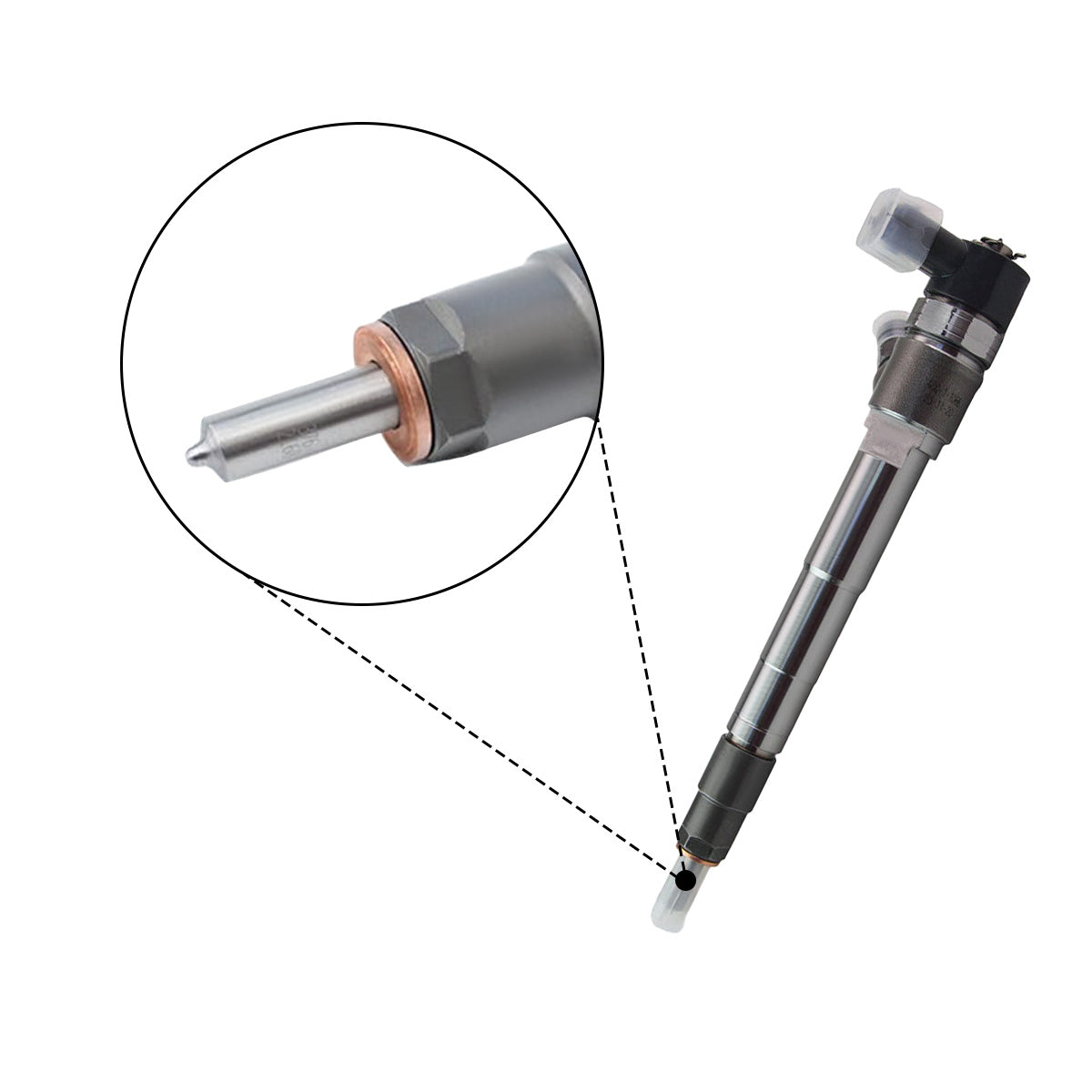 Common Rail Fuel Injector 5258744 0445110376 for Cummins ISF