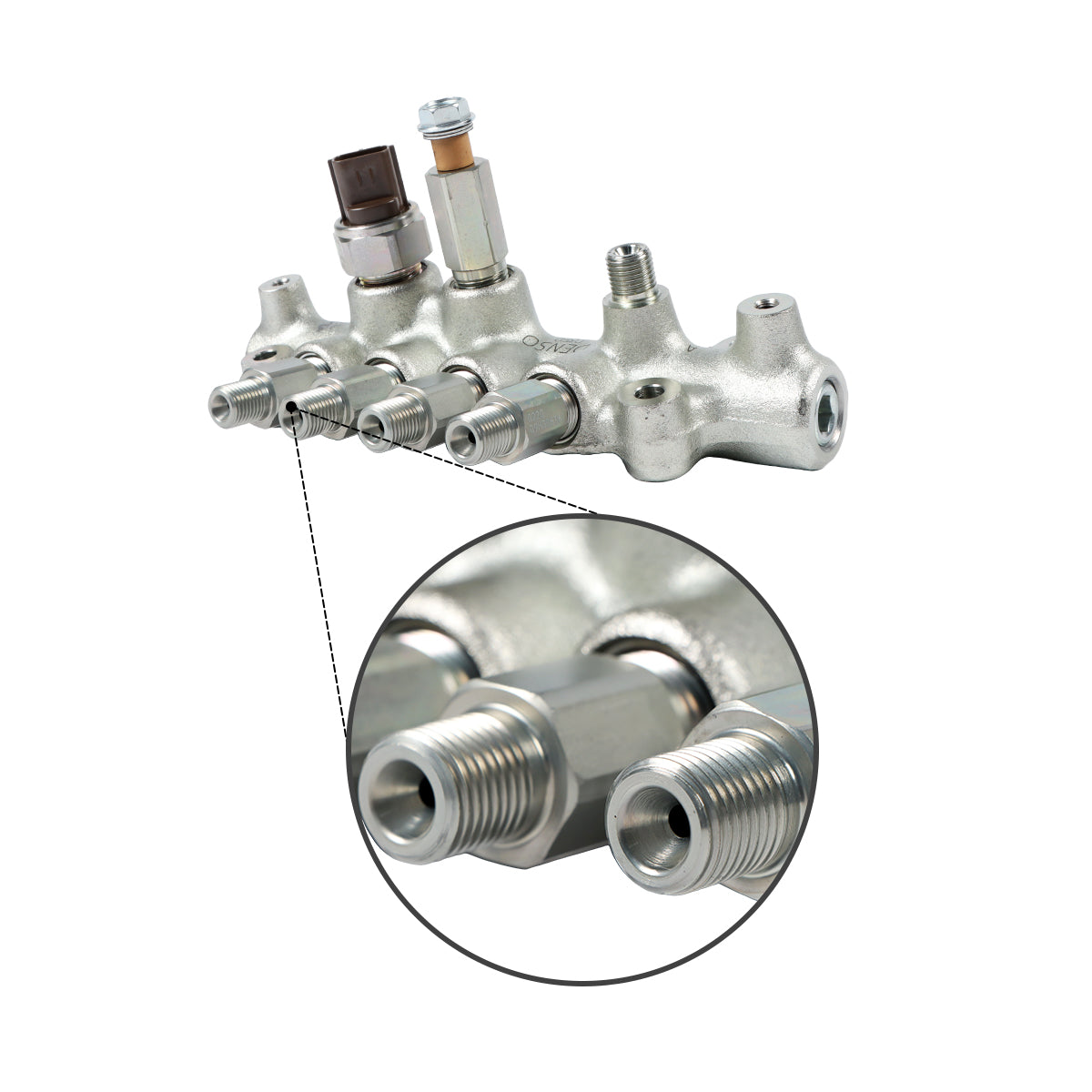 Common Rail Fuel Injector 8973060634 for Hitachi ZX200-3 Engine 4HK1 - Sinocmp