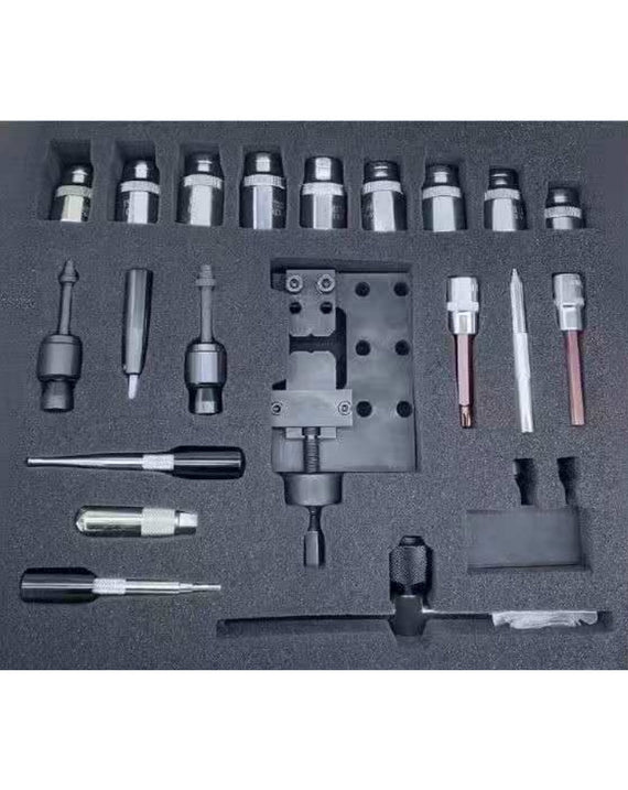 Ensemble d'outils de démontage et d'assemblage d'injecteur à rampe commune