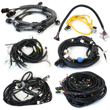 Arnés de cableado completo para excavadora Kobelco SK200-8 SK260-8 SK210-8 motor Hino