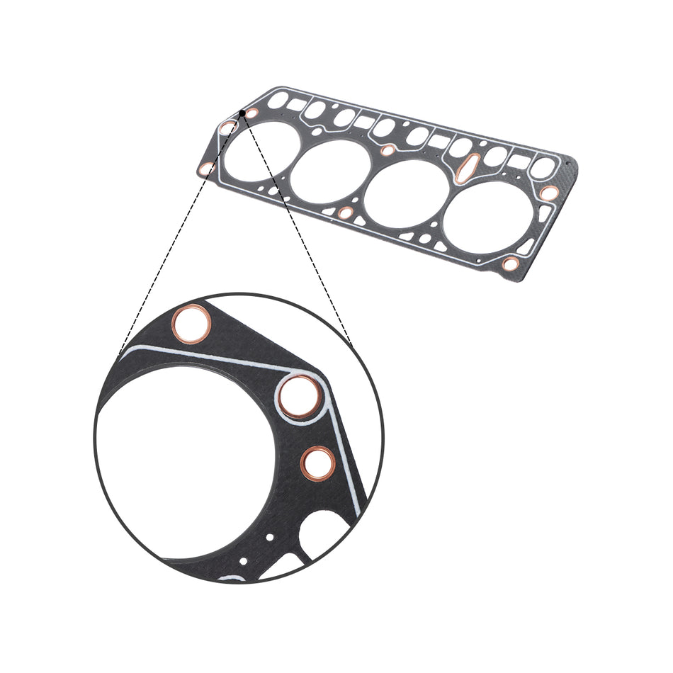 Cylinder Head Gasket 11115-UB020 11115-76014-71 for Toyota 5-7FG Forklift 4Y Engine - Sinocmp