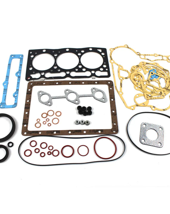 Kit de junta completa de revisão para motor Kubota D1105 D1105T F2400 F2560 F2880 F2680E KX41-2 KX61-2 KX41H B26 B2400HSTD RTV1100 ZD28 Escavadeira