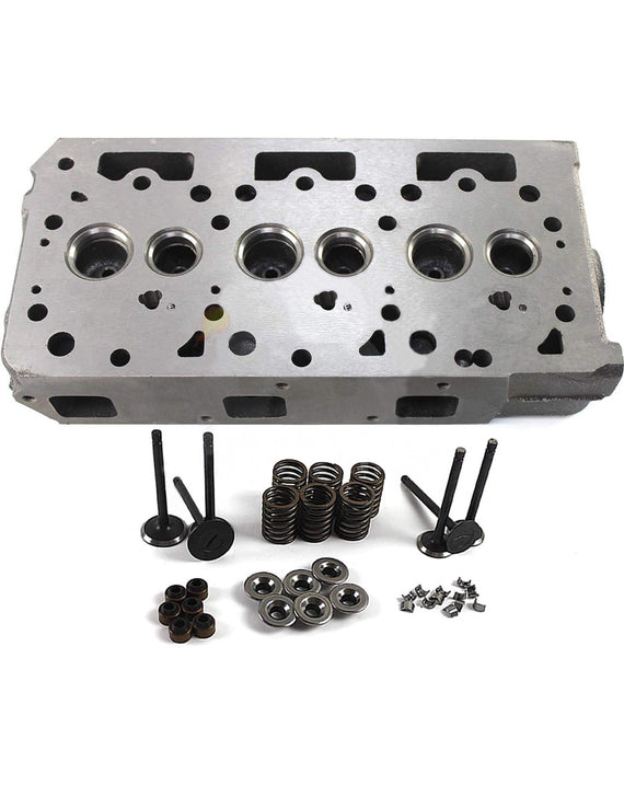 Complete Cylinder Head D902 with Valves for Kubota RTV900