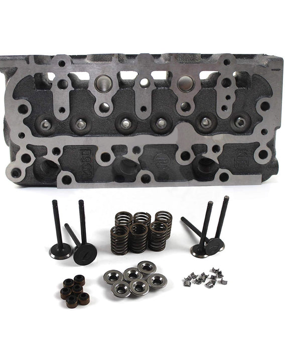 Complete Cylinder Head D902 with Valves for Kubota RTV900