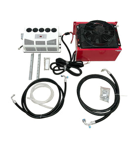 Mini aire acondicionado de estacionamiento dividido, CC de 12V y 24V de CA para semirremolques, cabinas, casas rodantes, furgonetas camper