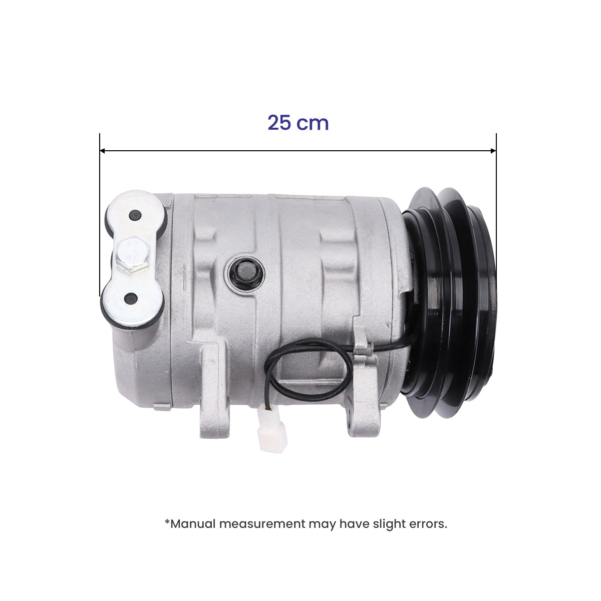 Compresseur A/C DKS16H 9260054N00 9034045010 12V pour Nissan Patrol Y60 TD42 TB42 RB3 - Dimension du compresseur