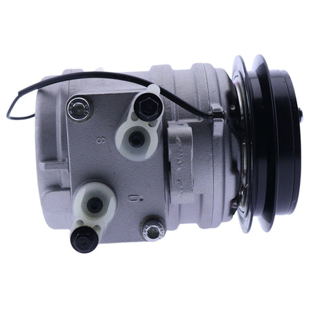 Delphi SP10 A/C Compressor with Single Groove 12 Volt Clutch for Mahindra Tractor 4510 5010 2538 6010 6110 - Sinocmp