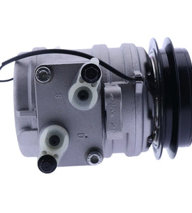 Compressor Delphi SP10 A/C com embreagem de 12 volts de ranhura única para trator Mahindra 4510 5010 2538 6010 6110