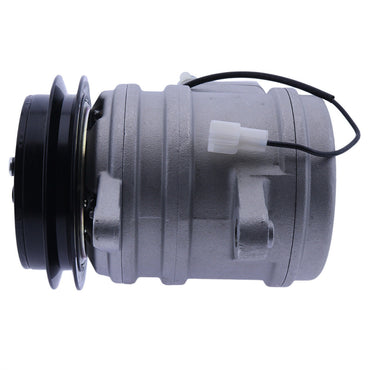 Delphi SP10 A/C Compressor with Single Groove 12 Volt Clutch for Mahindra Tractor 4510 5010 2538 6010 6110