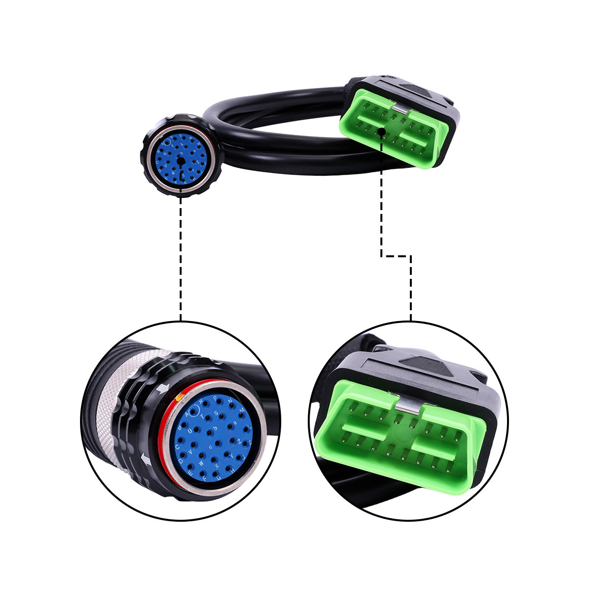 Interface d'outil de diagnostic 88890300 pour camion Volvo Renault UD Mack Sinocmp