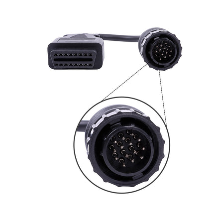 Interface d'outil de diagnostic 88890300 pour camion Volvo Renault UD Mack - Détail du câble