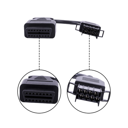Interface d'outil de diagnostic 88890300 pour camion Volvo Renault UD Mack - Détail du câble