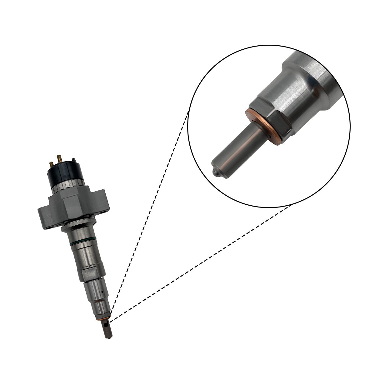 Diesel Fuel Injector 2872127 for Cummins Engine ISC ISL 8.9L 