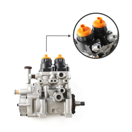 094000-0383 6156-71-1110 Diesel Fuel Pump for Komatsu 6D125 PC400-7 Excavator - Sinocmp